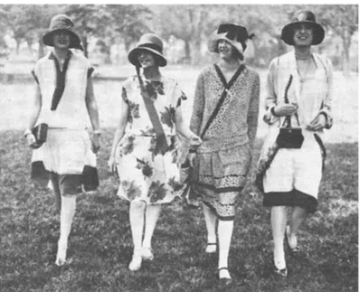 Şekil 11. 1920’li Yıllarda Kadın Modası 