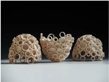 Şekil 3. Katherine Dube, porcelain cups ,2012 