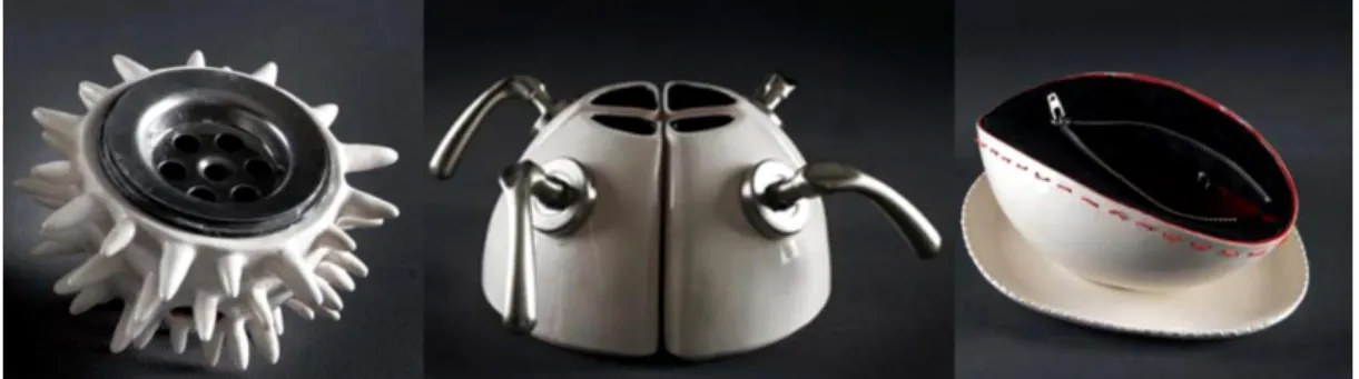 Şekil 8. Yeşim Bayrak, Dada Dinnerware, 2009 
