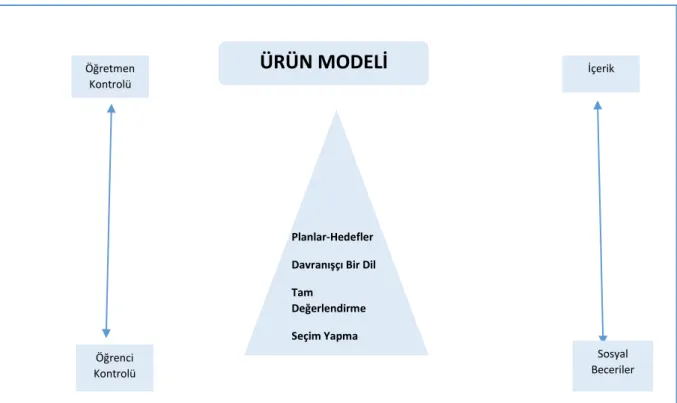 Şekil  8.  Program  geliştirmede  ürün  modeli.  O’Neill,  G.  (2015).  Programme  design