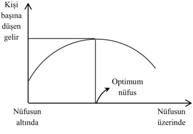 Şekil 2. Optimum nüfus 