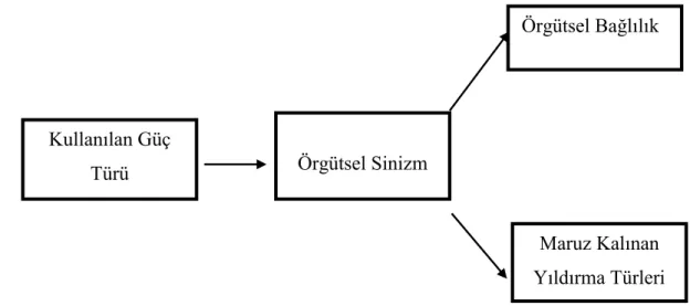 Şekil 6: Araştırma için kullanılacak model 
