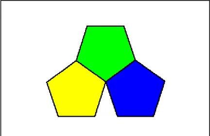 ġekil  2‘de  gösterilen  düzenli  süsleme,  eĢkenar  üçgenler  kullanılarak  oluĢturulmuĢtur
