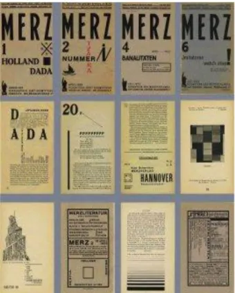 Şekil 6. Kurt Schwitters, Merz,1919 