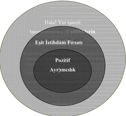 Şekil  Hata! Yer işareti tanımlanmamış.itliliklerin Yönetimi, Eşit  İstihdam Fırsatı,