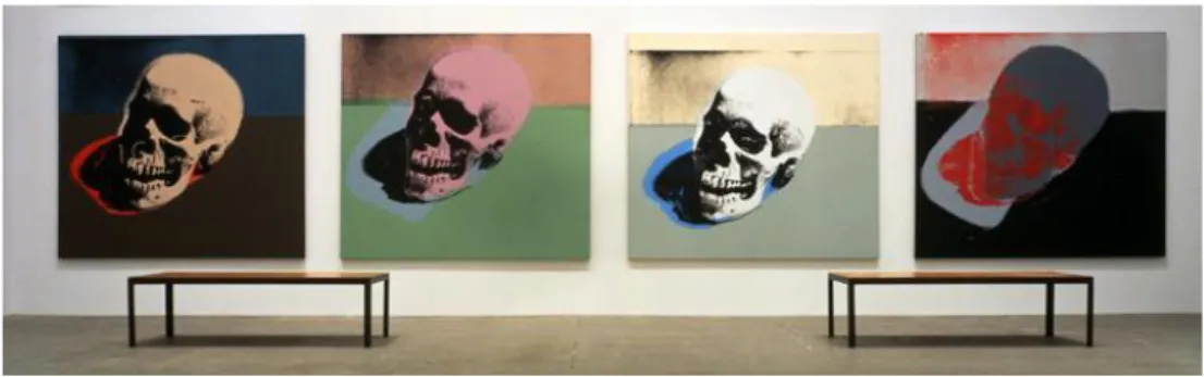 Şekil 6. Kafatası, Warhol, A., 1976. 