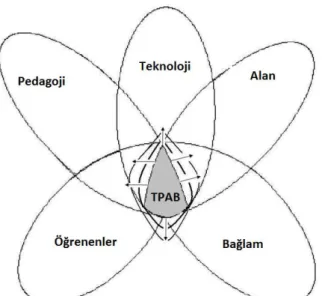 Şekil 2.4. Angeli ve Valanides (2008: s. 34) TPAB Modeli 