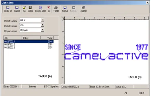 ġekil 10. Accurate4 disket oku 