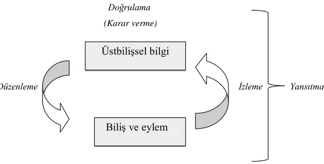Şekil 4. Fizikte Problem Çözmede Bir Üstbiliş Modeli (aktaran Phang, 2010, s. 314) 