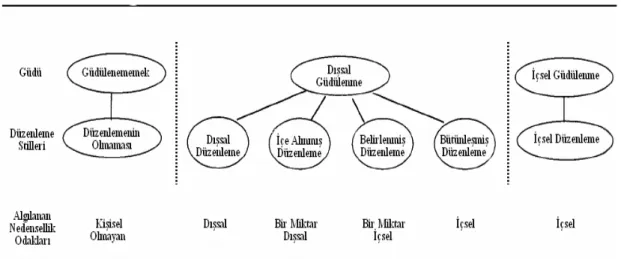Şekil 2: Güdülenme Çeşitleri  