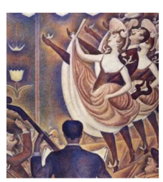 Şekil 1. Seurat, “Chahut” 