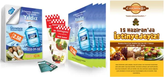 Şekil 4. Katalog örnekleri 