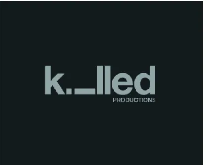 Şekil 9 – “Killed Production” Logotype örneği 