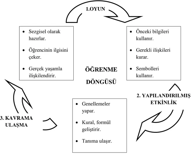 ġekil 2: Dienes‟in Dinamiklik Ġlkesi: Öğrenme Döngüsü 