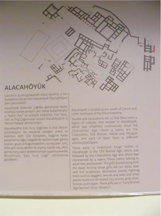 Şekil 1:Alacahöyük, Anadolu Medeniyetleri Müzesi 