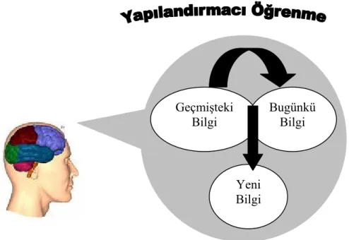 Şekil 1.1: Yapılandırmacı Öğrenmede Bilgi Kavramı 