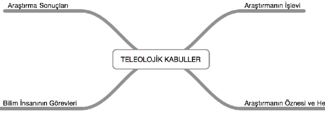 Şekil 6: Teleolojik Kabuller Teması ve Alt Kategorileri 
