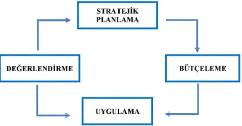 Şekil  6:  Stratejik Planlama ve Performans Esaslı Bütçeleme 