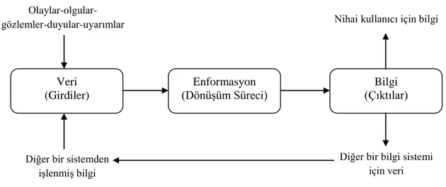 Şekil 1. Bilgi Sistemi 