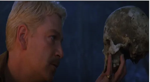 Şekil 12: Hamlet (1996), mezarlık sahnesi. 