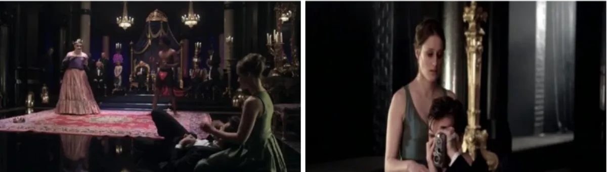 Şekil 17: Hamlet (2009), “Oyun içinde oyun” sahnesi. 