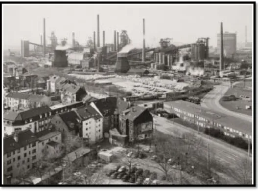 Şekil  5:  Ruhr  bölgesi eski hali (http://www.aksam.com.tr/ekonomi/almanyanin-eski-devi-    ruhr-bolgesi-