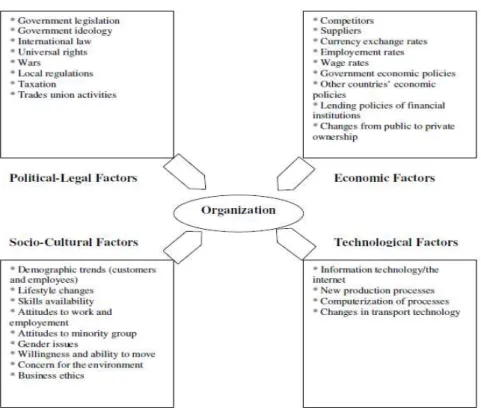 Figure 1: External Factors of the Organizational Change 