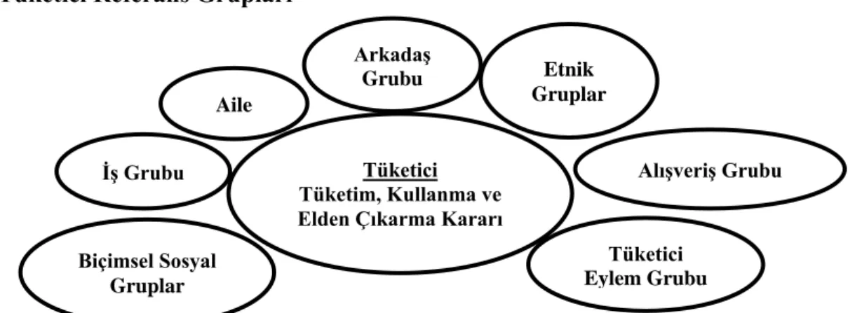 Şekil 5. Tüketici Referans Grupları 