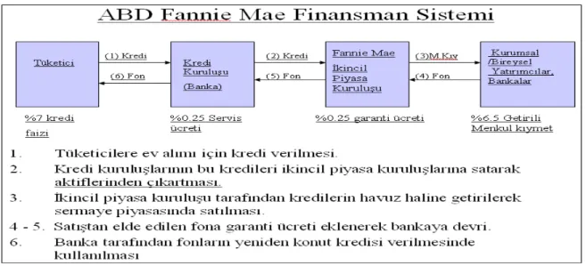 Şekil 6. Fannie Mae Genel Sistemi 
