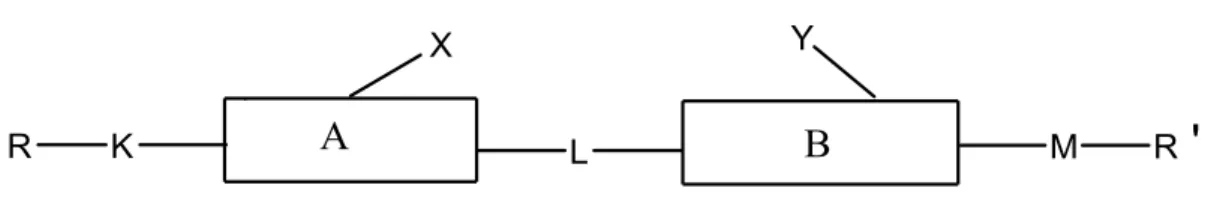 Şekil 3.1 Kalamatik sıvı kristaller için genel bir yapısal model (Collings ve Hird, 2001)