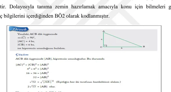 Şekil 2. Standart Örnek (SÖ2 ve SÖ3)