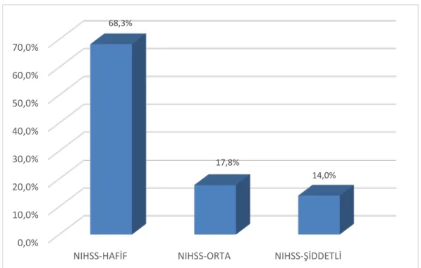 Şekil 6. NIHS Skoruna göre hastaların dağılımı 