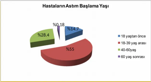 Şekil 2: Hastaların sigara içme durumuna göre dağılımı