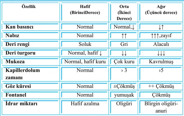 Şekil 4: Toplam rehidratasyon sıvısı   