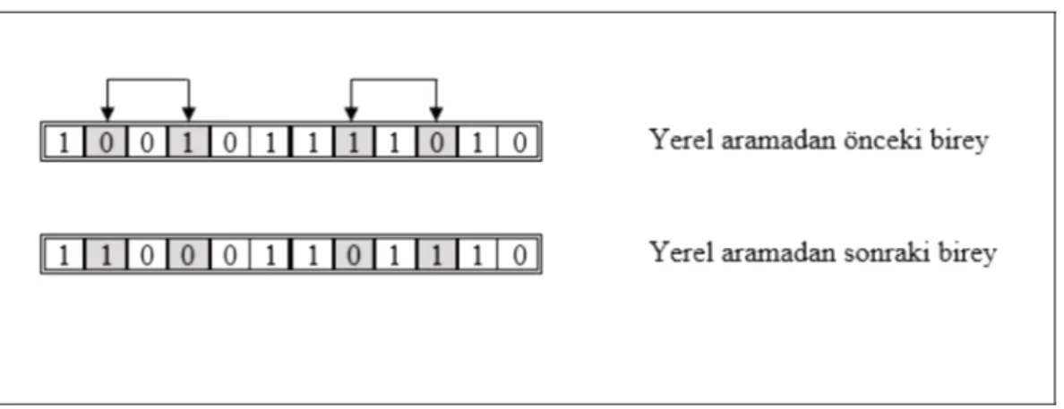 Şekil 3. 18. Yerel arama  