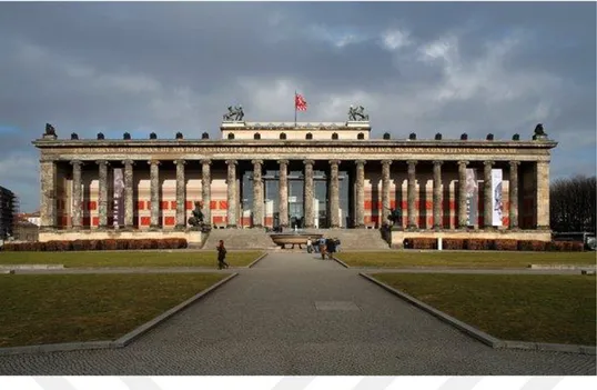 Şekil 3.8. Altes Müzesi, Friedrich Schinkel, Berlin Almanya, 1824, 