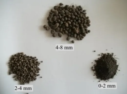 Şekil  1’de  görülen  ve  çalışmada  kullanılan  0-2  mm, 2-4  mm  ve 4-8  mm  tane  çaplı  GK  Avusturya  Liapor firmasından temin edilmiştir