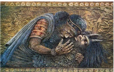 ġekil 7: GılgamıĢ ile Enkidu 59