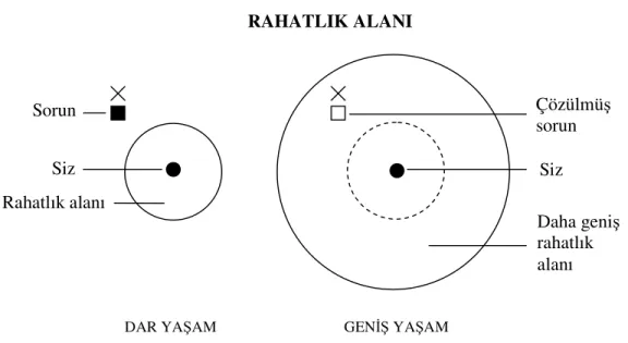 Şekil 1. Rahatlık Alanı 