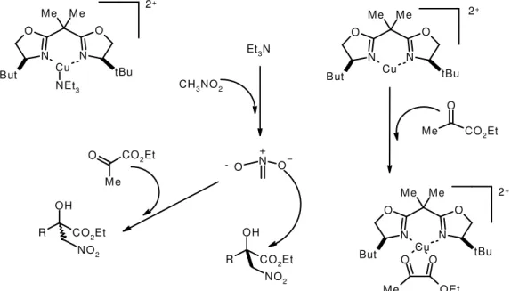 Şekil  16.  Lewis  asid  katalizörünün  deaktive  edici  ve  teşvik  edici  olarak  trietilamin                  co-katalizörlüğünde iki yönlü rol oynaması  [37] 