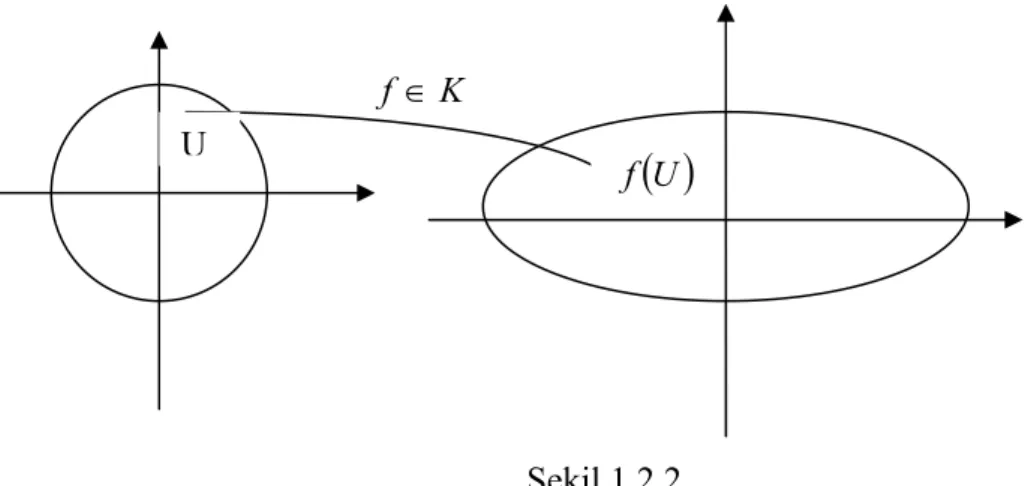 Şekil 1.2.2  Konveks ve Yıldızıl fonksiyon sınıfları  için  