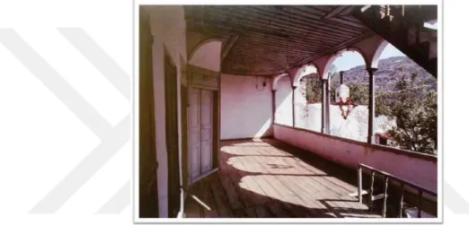 ġekil 3.1. DıĢ sofalı ev (BektaĢ 1996).  İç Sofalı Plan 