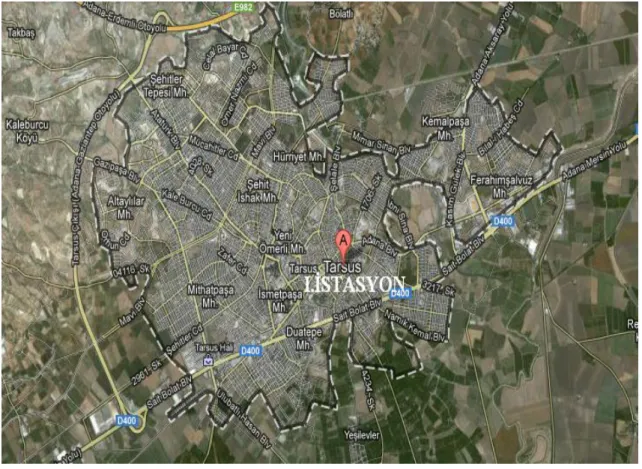 ġekil 3.2. I.İstasyon: Tarsus 