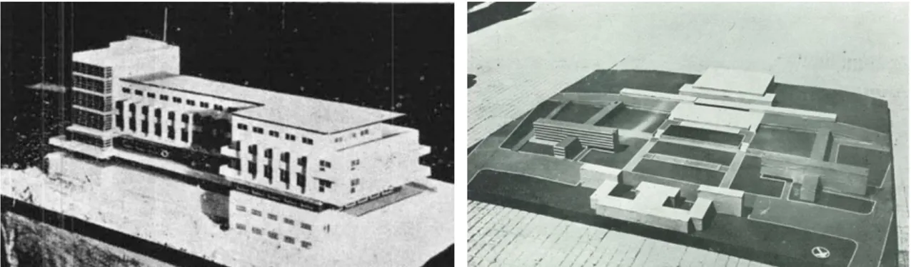 Şekil 2.45. Zonguldak, Kozlu’da Ofis (1934-35)  Şekil 2.46. Zonguldak, Üzülmez’de Kömür Havzası 