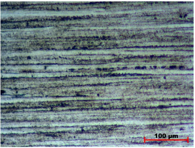 Figure 6. Microstructure of the 1.6 mm Diameter Wire 
