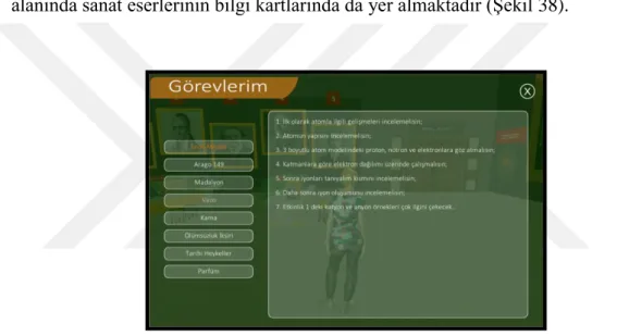 Şekil 38. Görevlerim Paneli 