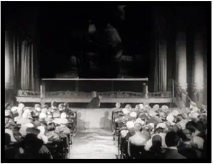 Şekil 3: Vertov Kameralı Adam (1929) izleyicilerin filmi izlemesi 