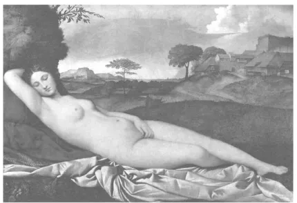 Figure 5.  Sleeping Venus (B&amp;W)