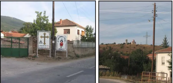 Figure 5 Huge Prespa Cross in the Village of  Kurbinovo, Opstina Resen 