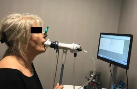 Şekil 3.1. Solunum Fonksiyon Testi. 